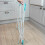 JVL 2 Tier Clothes Drying Airer, White, Cast Iron 16