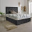 (5ft, 2 Drawers Same Side, Black) Orlando Plush Divan Bed with Memory Mattress & Headboard 1