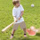 Baseball Pitching Machine Exercise Balance 11
