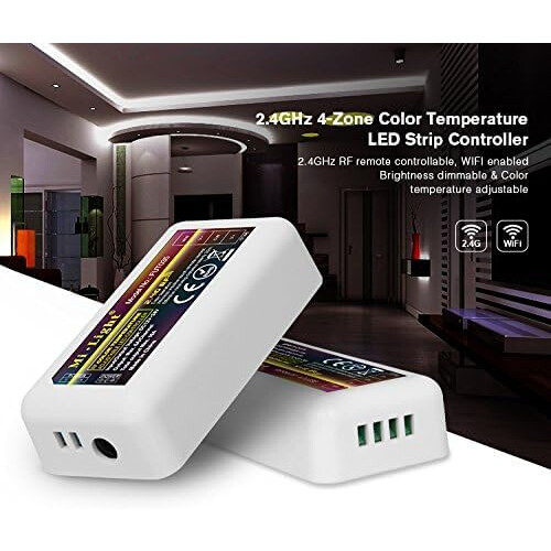 FUT035 Dual White Receiver Controller Wireless WiFi Compatible with Futlight 2.4G Smart Lighting Systems 1