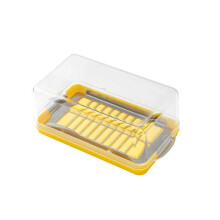 Butter Storage Container for Large Butter Blocks, Practical Butter Dish with Lid, BPA-Free Plastic, Easy to Clean