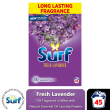 Surf Lavender & Spring Jasmine Laundry Powder 2.25kg, 45 Washes