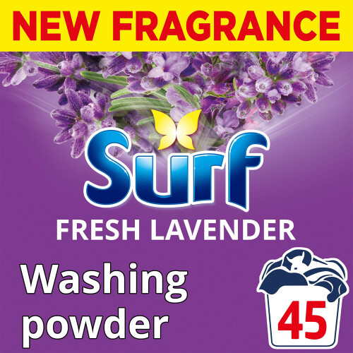 Surf Surf Lavender & Spring Jasmine Laundry Powder 2.25kg, 45 Washes 2