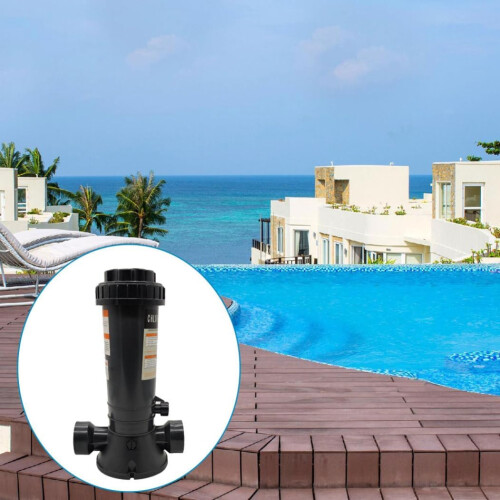 Automatic Pool Chemical Dispenser - Chlorine Dosage Control System, Durable Accessory, Compatible with In-Ground Pools 2