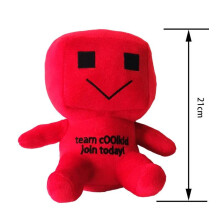 (Red)Peluche Roblox Chance Abandonnée Mignon Dessin Animé Enfant Anniversaire Vacances Cadeau Poupée