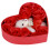 Artificial Rose Flower with Bears Gift Box Soap 7