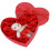 Artificial Rose Flower with Bears Gift Box Soap 3