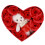 Artificial Rose Flower with Bears Gift Box Soap 4