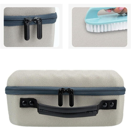 EVA Carrying Case for Samsung Freestyle Projector, Durable Storage Solution with Organized Compartments 1
