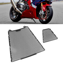 Aluminium Motorcycle Radiator Cover for CBR1000RR-R SP 2020-2021 Black