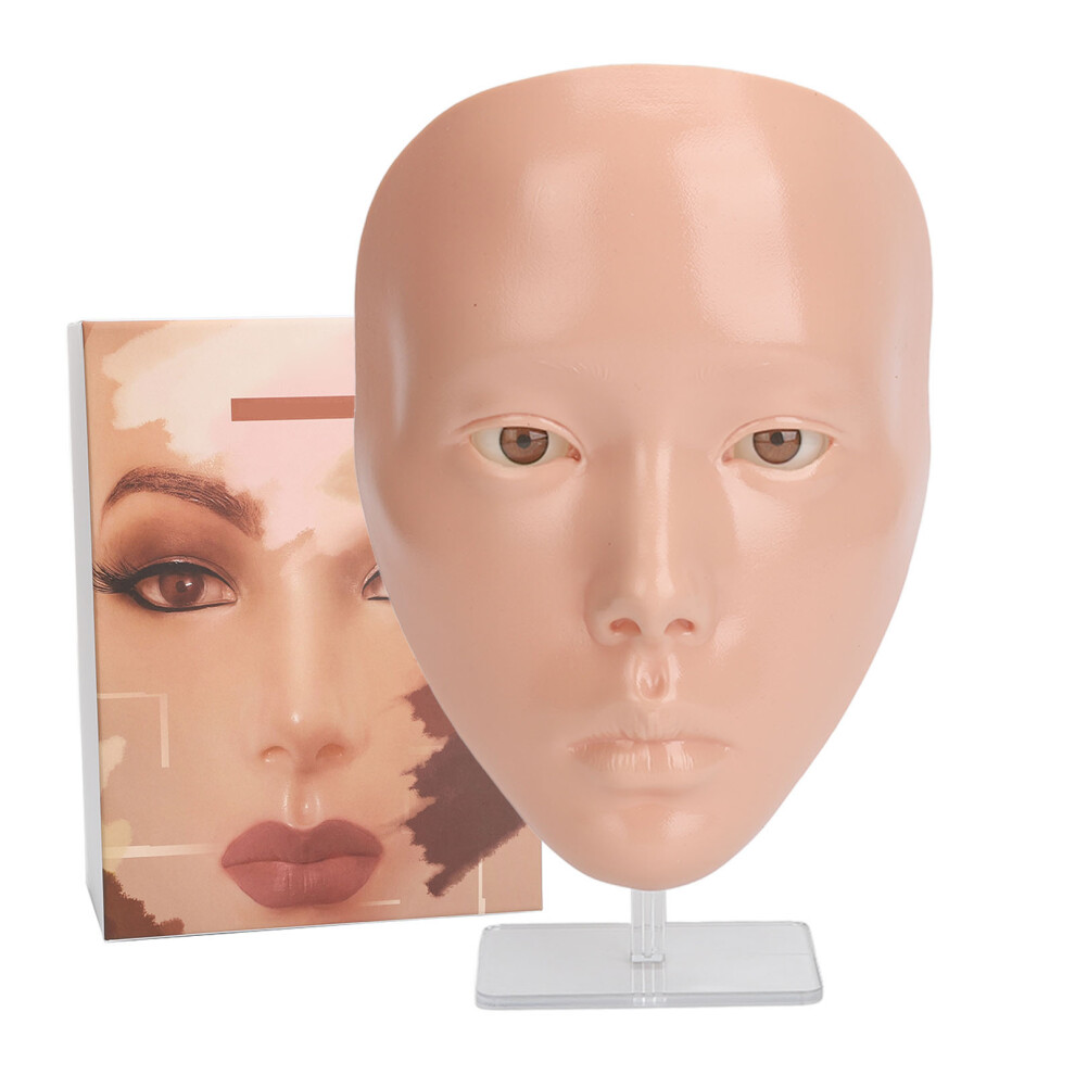 Pink Makeup Practice Face Reusable Realistic 5D Full