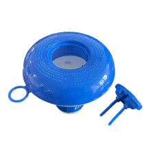Chlorine Dispenser for Pools | Floating Chlorine Tablet Holder | Spa Compatible Stretchy Floating Chlorine Float