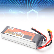 11.1V 5000mAh 40C LiPo-Akku XT60 Stecker 3S wiederaufladbarer Akku für RC-Renndrohne