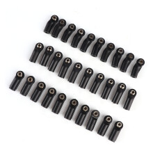 Billes de rotule pour biellette 90046 90047, 54 g, 23 mm, noir