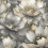 Muriva Charcoal Gold Floral Wallpaper 3D Effect Metallic Shimmer Feature Wall 5