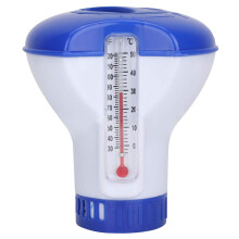 Floating Chemical Dispenser for Pools, 12.7 cm Tablet Holder for Indoor Outdoor Swimming Pools, Spas, Aquariums