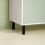 SoBuy Πράσινο Ντουλάπι Μπάνιου 60x30x60cm 2 Πόρτες 5