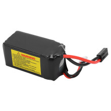 Batterie Li-Po 11,1 V 2500 mAh 20C 72x35x35 mm, Couleur : Noir