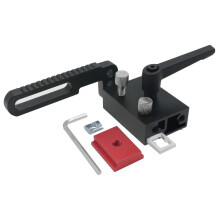 Fence Folding Stop Aluminium T Rails Boundary Stop Type 75 Black Accessories for T Shaped Rails Woodworking