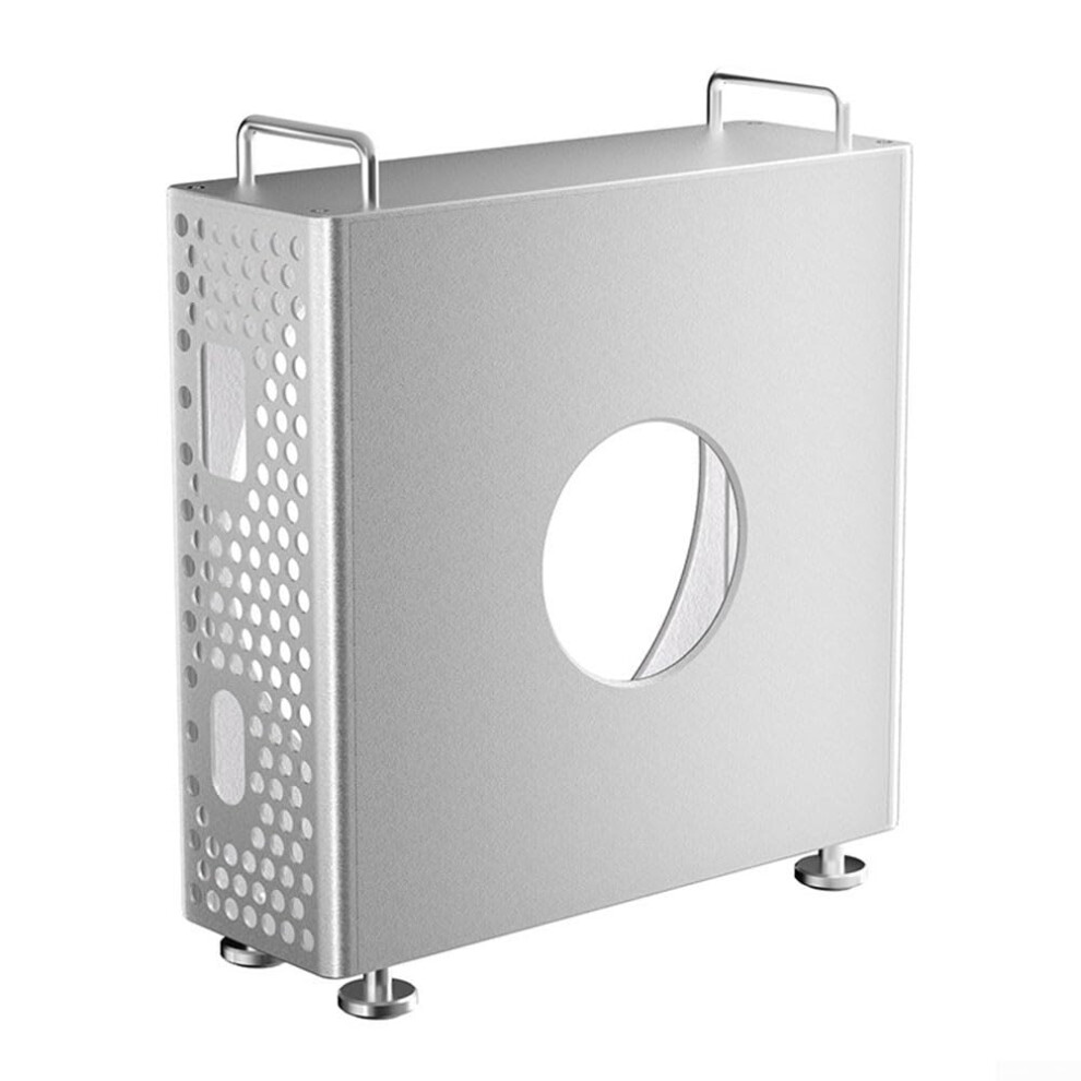 Aluminum Alloy Vertical Stand For Mac Mini M4/M4pro, Enhanced Airflow, Secure Design, Desktop Mounting Solution 6947110243542