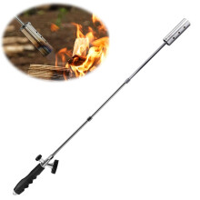 Outdoor Weed Torches Butane Gas Burner 2-Pack Garden Torch BBQ Charcoal Starter Adjustable Flame Weeding Tool