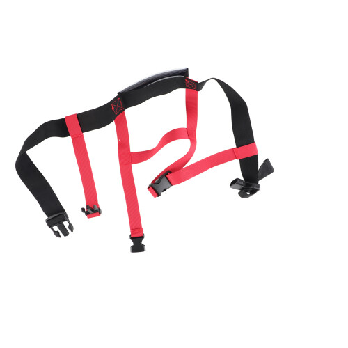 Snowboard Training Harness Black Red Nylon 1