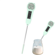 Digital Water Temperature Sensor for Cooking and BBQ, Quick Response Electronic Temperature Meter for Travel and Picnics, Green
