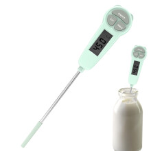 Digital Water Temperature Sensor, Digital Thermometer with LCD Display for Cooking, Home, Travel, and Grilling - Green