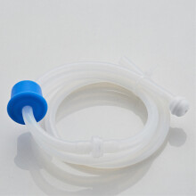 Küchen-Edelstahlspüle Seifenspender Pumpenkopf mit Verlängerung Silikonschlauch