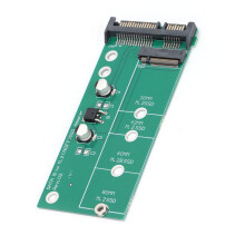 Scheda rialzatrice NGFF M.2 a SATA 6 Gbps ad alta capacità