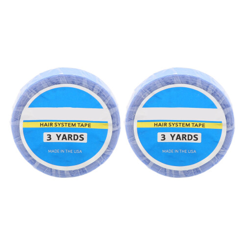 2pcs Double Sided Wig Adhesive Tape Roll Strong