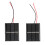 43x55mm module de panneau solaire 0,4 W 1,5 V polysilicium 2