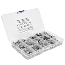 Set di 360 viti M3-M5 a croce con testa a padella e rondelle