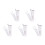 5pcs Magnetic Eyelash Applicator Clip Wide Angle 14