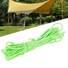 5m reflektierende Regenschirmseil, geflochtenes Seil, Paracord, Zeltleine für Outdoor-Camping und Wandern