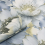 Muriva Blue Floral Wallpaper 3D Effect Metallic Shimmer Feature Wall 4