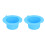 2pcs Silicone Wax Warmer Liner Bowl Professional 10