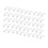 50Pcs Clothes Hanger Hook Strong Odorless Light 3