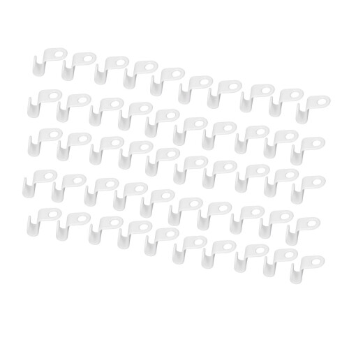 50Pcs Clothes Hanger Hook Strong Odorless Light 2