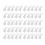 50Pcs Clothes Hanger Hook Strong Odorless Light 5