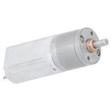 Motore DC con riduttore 12 V 50 giri/min 0,2 A 20 mm rame-alluminio