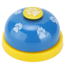 Klingel für Hundetraining Tragbar Interaktives Lernspielzeug für Hunde und Katzen Glocken Spielzeug für Training und Kommunikation Gelbe Ba