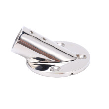 Marine Boot Handlaufbefestigungen Edelstahl 30 Rohr Rundbasis Handlauf Zubehör 22mm/0,9 Zoll