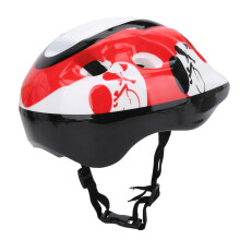 KindHaube für Kinder Sicherheitsschutz für Kinder beim Radfahren, Rollerfahren, Skateboard Rot