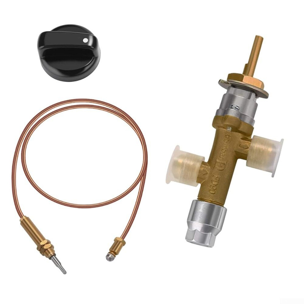 Gas Heater Valve Replacement Kit For Propane, Low Pressure Oven Assembly With 900Mm Copper Inlet Pipe 6276012575902