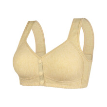 Classic Bra Nursing Underwear Front Closure Underwire Soft Cup Comfortable Bra with Wide Straps Size C 36 for Pregnancy