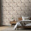 Muriva Rust Orange Grey Stone Wallpaper Rustic Textured 1