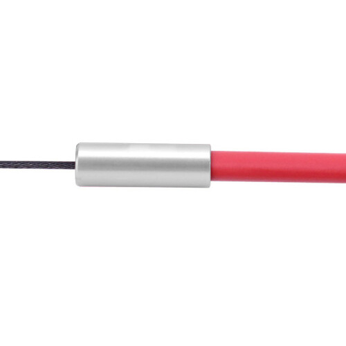 DUUTI 5 pezzi 4 mm alluminio tappi terminali per biciclette argento 2