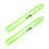 Sangle de bagage de voyage 90g réglable vert fluo 12
