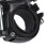 WAKE Deragliatore anteriore 110 x 80 mm Argento-Nero 9